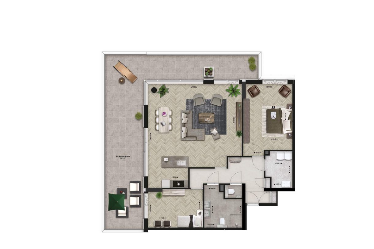 Te Koop: Foto Appartement aan de Guggenheim - Luxe 68 in Lent