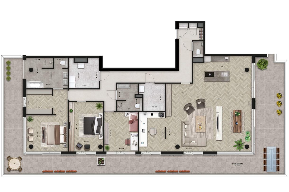 Te Koop: Foto Appartement aan de Guggenheim - Penthouse 78 in Lent