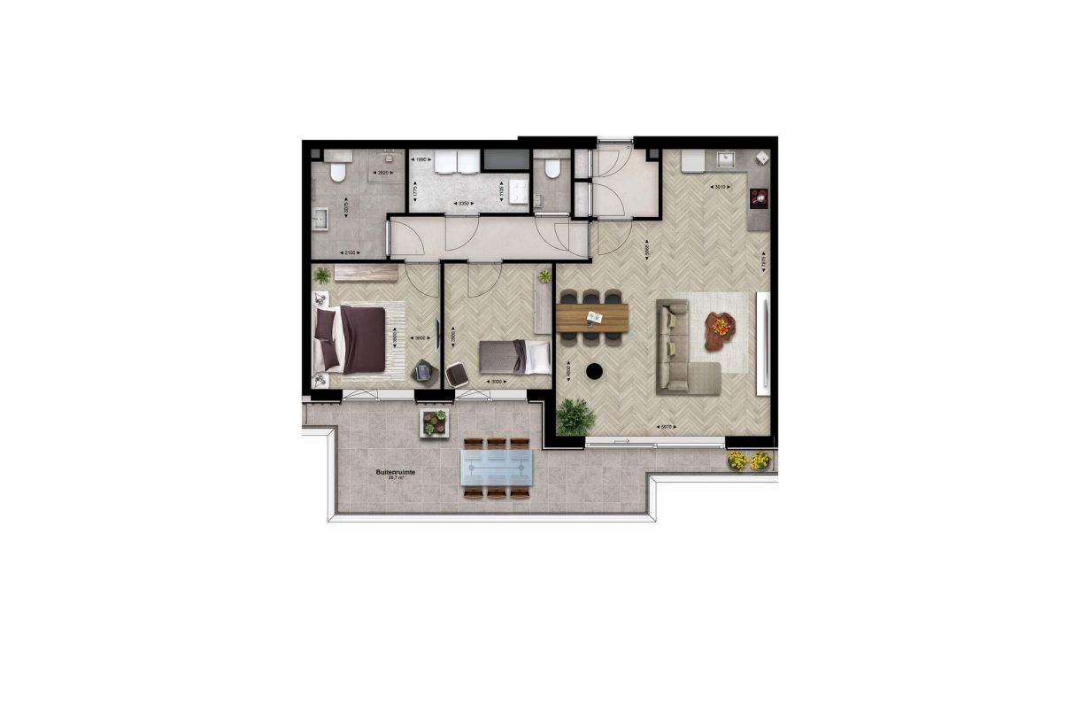 Te Koop: Foto Appartement aan de Robie House - Allure 35 in Lent