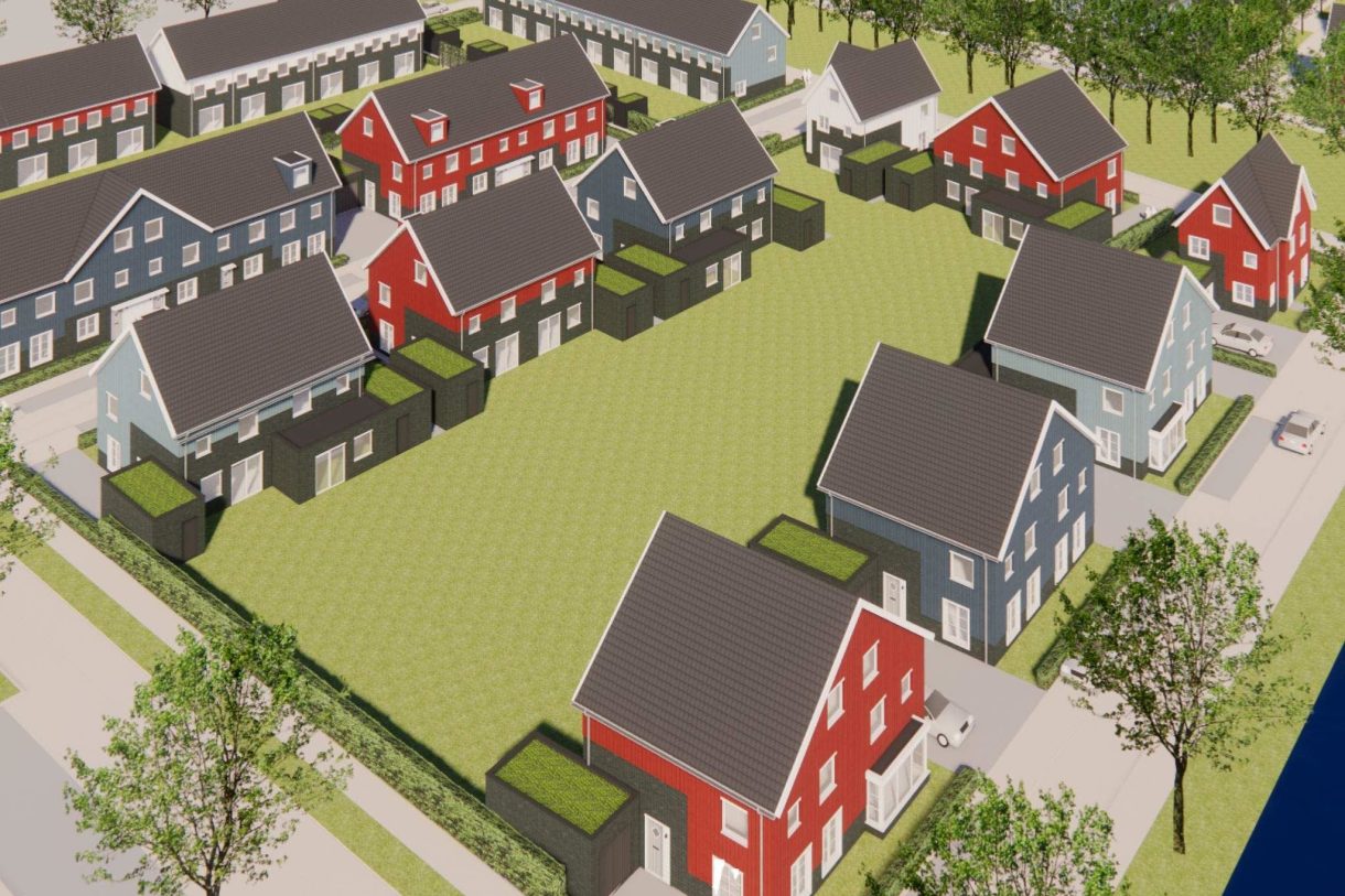 Te Koop: Foto Woonhuis aan de 2 onder 1 kapwoningen Langskap 33 in Arnhem