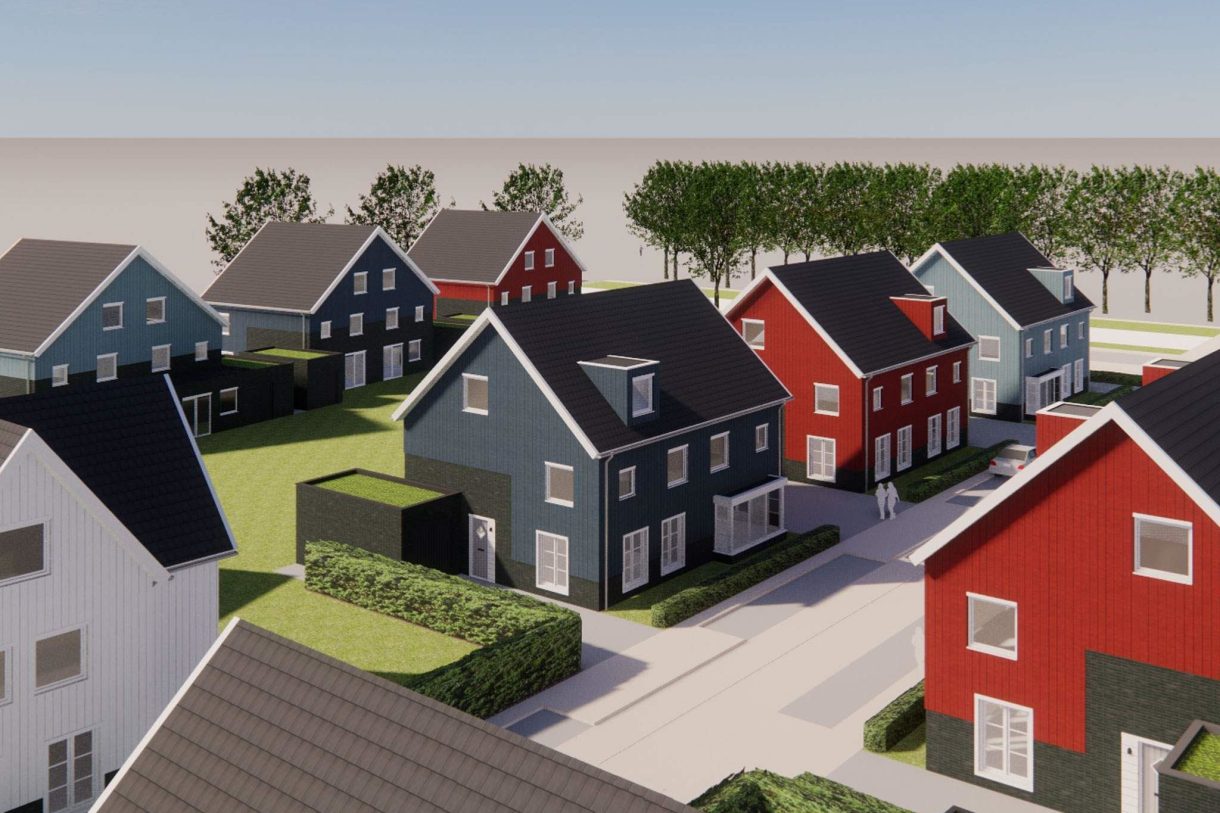 Te Koop: Foto Woonhuis aan de 2 onder 1 kapwoningen Langskap 33 in Arnhem