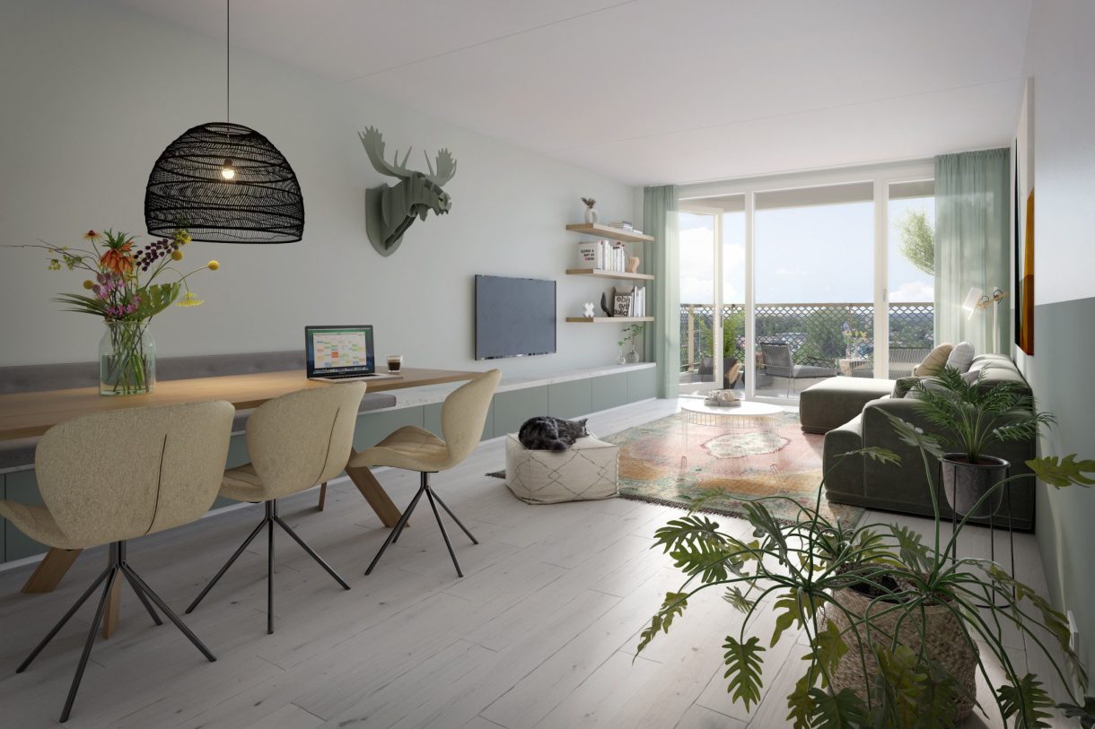 Te Koop: Foto Appartement aan de Appartement type XXL 17 in Zaandam