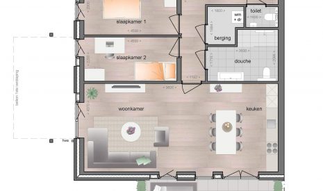 Koop  Molenhoek  Villa Lierdal Molenhoek  Begane grond ruim appartement met terras 2 – Hoofdfoto