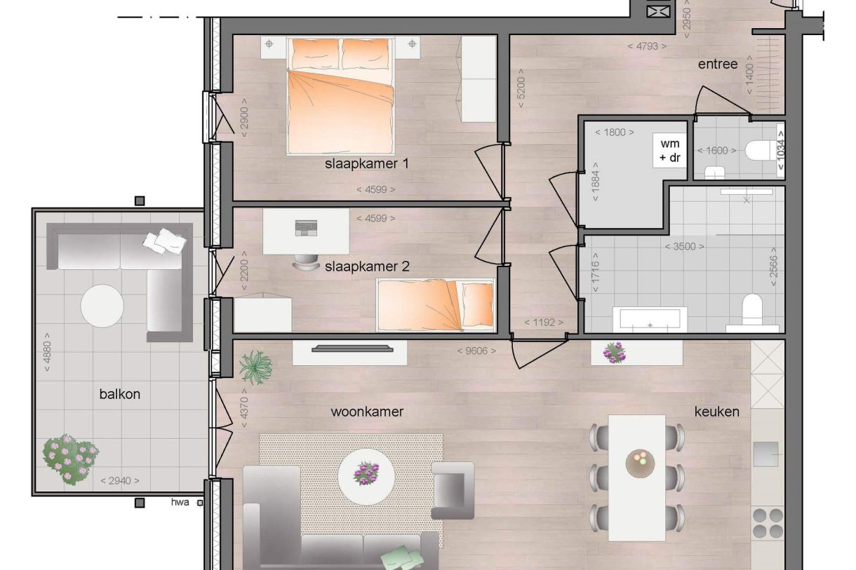 Te Koop: Foto Appartement aan de 1e verdieping appartement met balkon 8 in Molenhoek