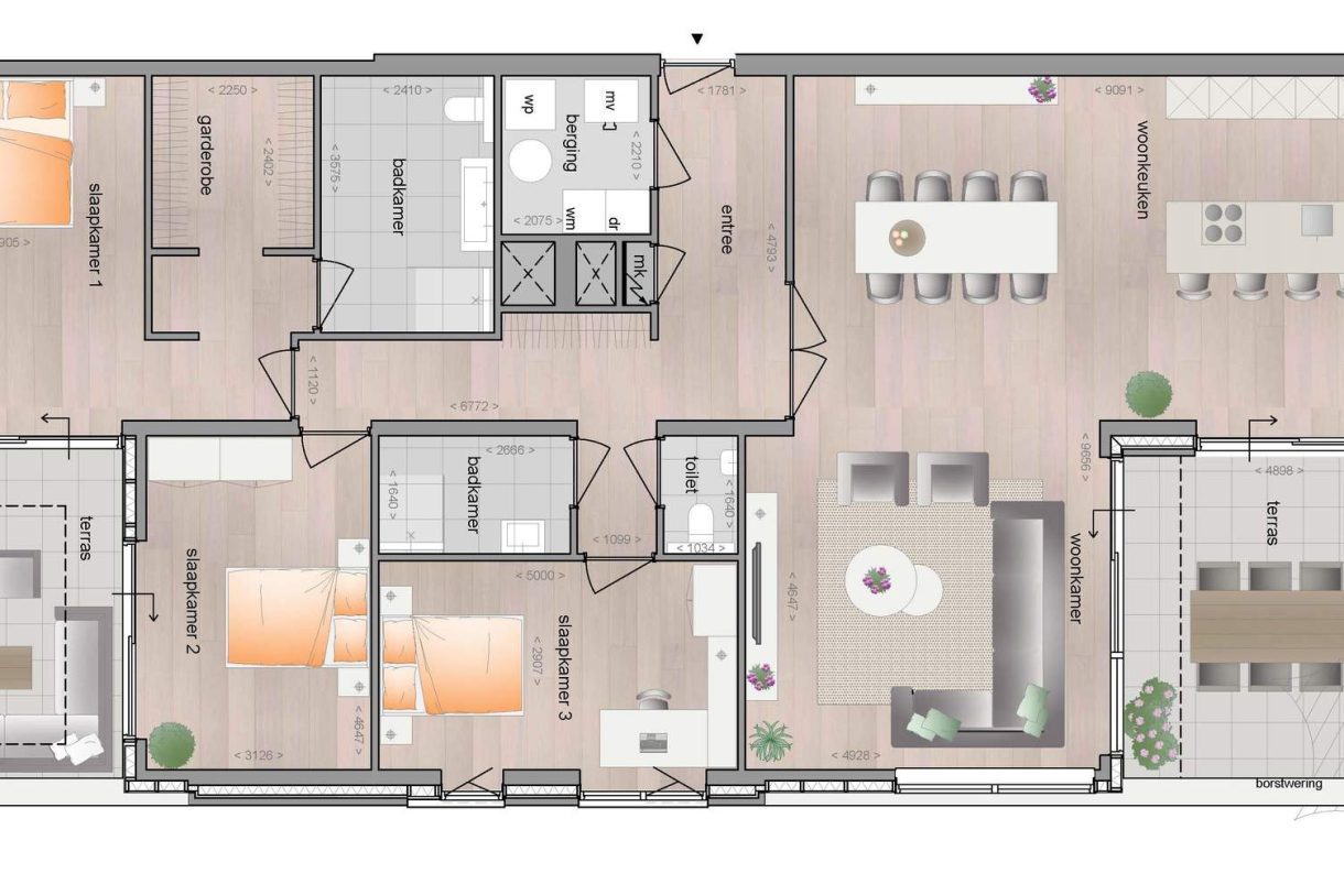 Te Koop: Foto Appartement aan de Tweede verdieping Penthouse 16 in Molenhoek