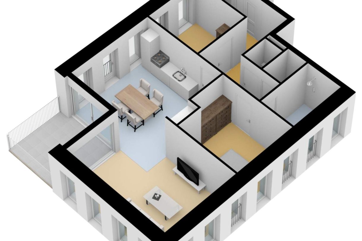 Te Koop: Foto Appartement aan de C 3 in Tilburg