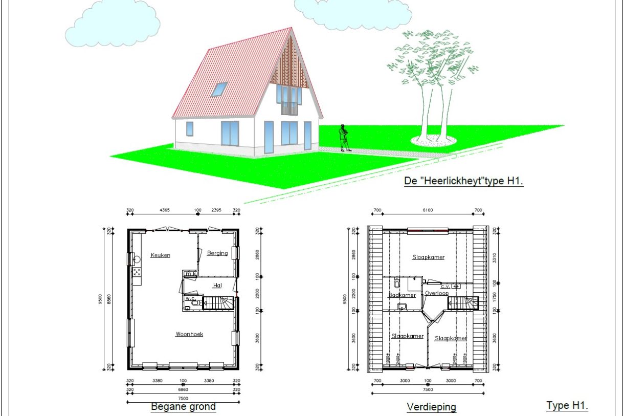 Te Koop: Foto Woonhuis aan de Bosweg 15B 32 in Hoogersmilde