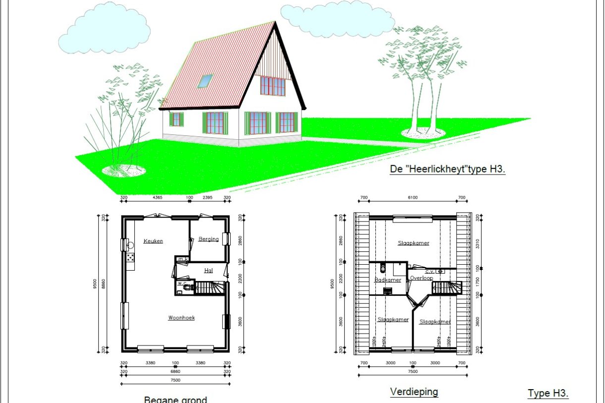 Te Koop: Foto Woonhuis aan de Bosweg 15B 33 in Hoogersmilde
