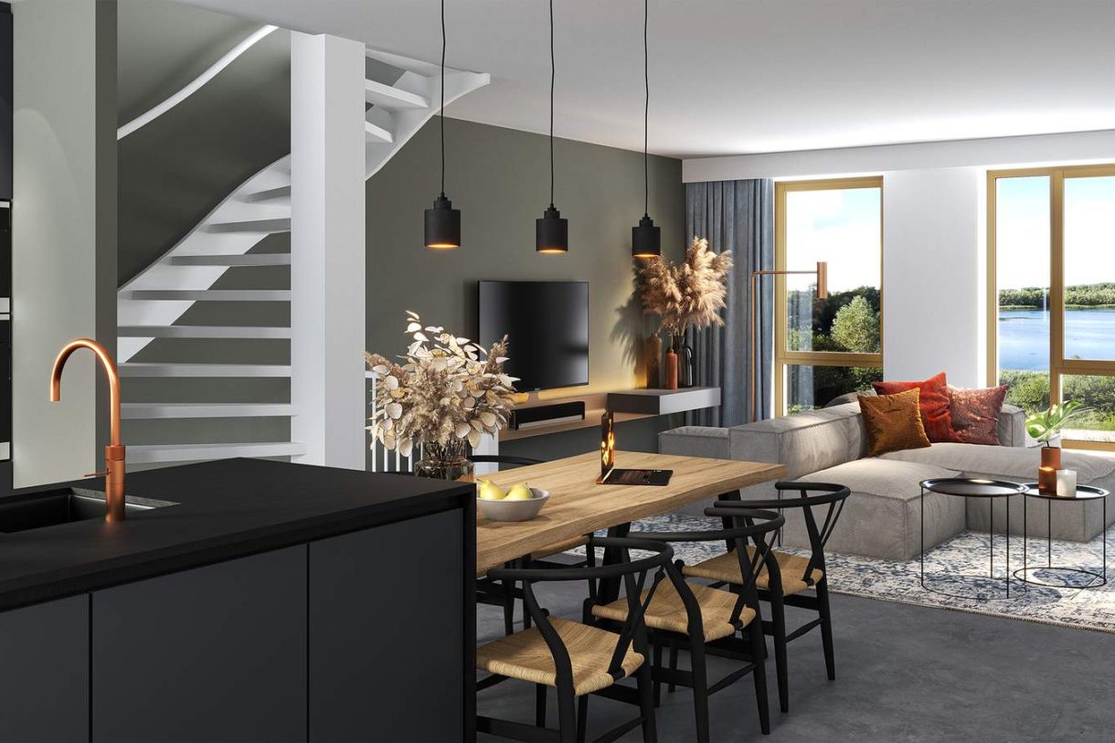 Te Koop: Foto Woonhuis aan de Boerenzwaluw 4-laagse waterwoning 11 in Arnhem