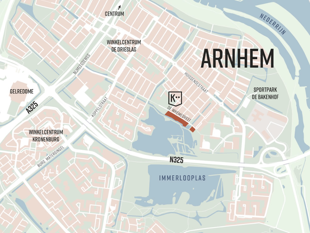 Te Koop: Foto Woonhuis aan de Boerenzwaluw 4-laagse waterwoning 11 in Arnhem