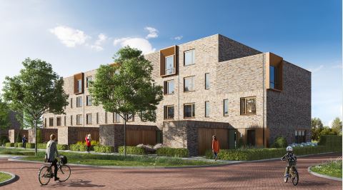 Te Koop: Foto Woonhuis aan de Boerenzwaluw 4-laagse waterwoning 14 in Arnhem