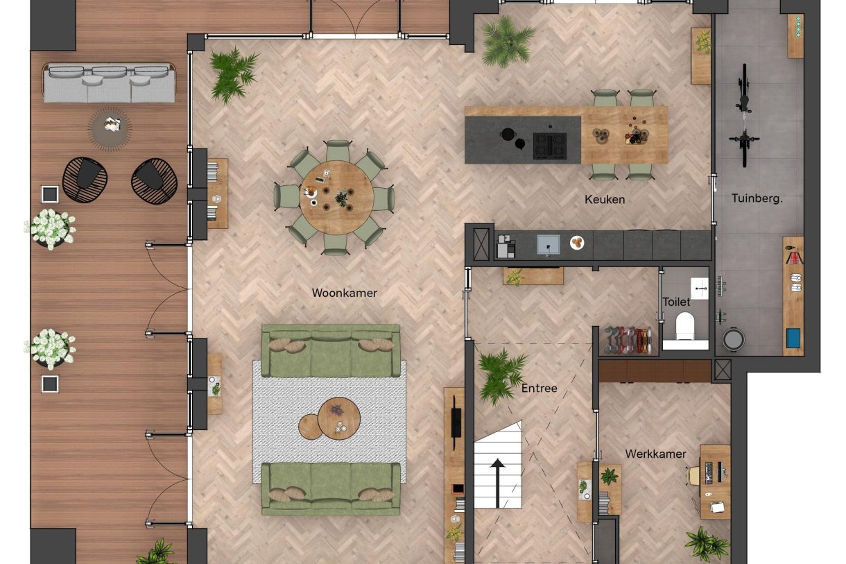 Te Koop: Foto Woonhuis aan de Kopwoningen 4 in Aarlanderveen