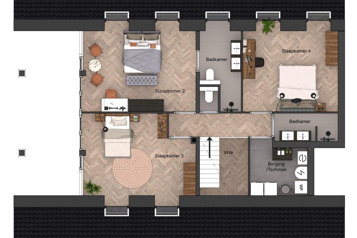 Te Koop: Foto Woonhuis aan de Kopwoningen 4 in Aarlanderveen