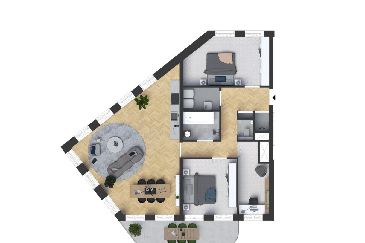 Te Koop: Foto Appartement aan de Elim 1 in Purmerend