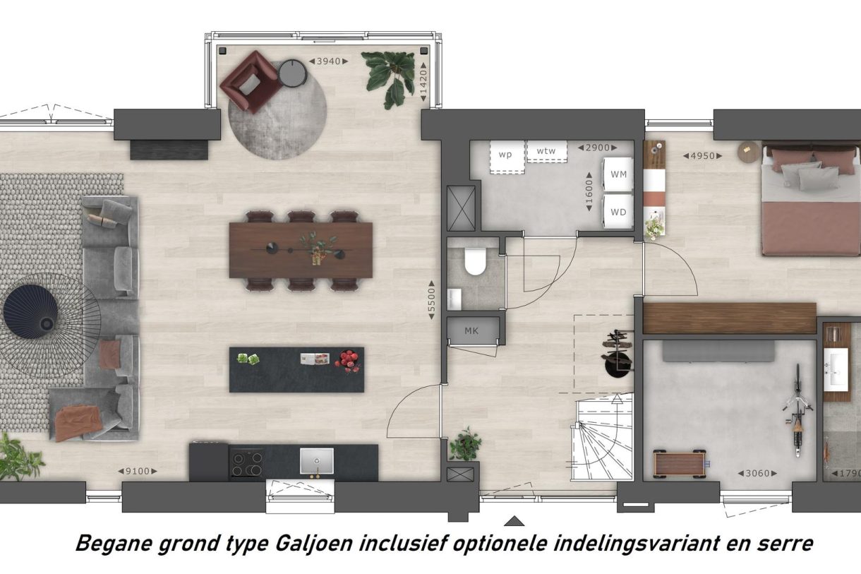 Te Koop: Foto Woonhuis aan de Galjoen 61 in Leimuiden