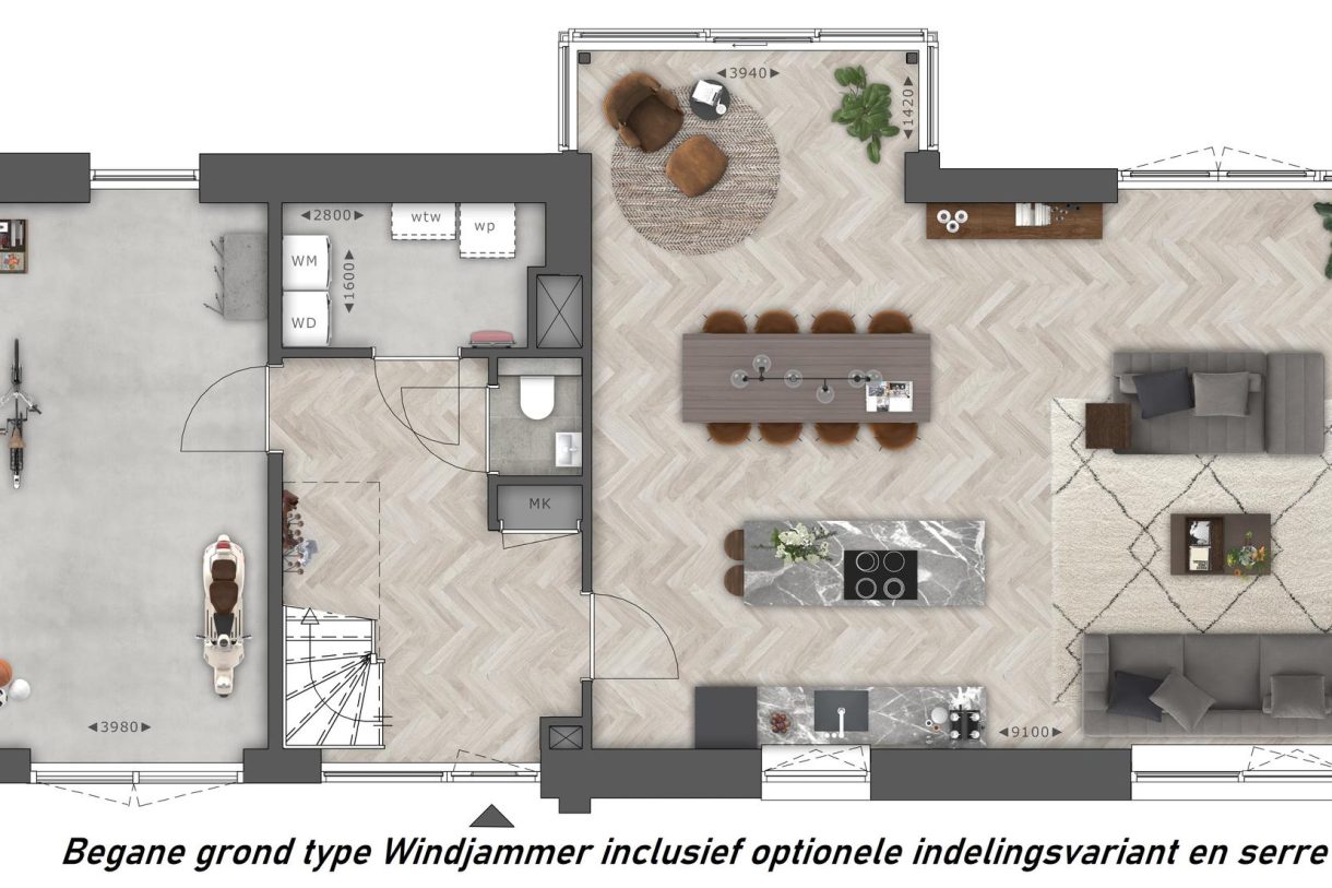 Te Koop: Foto Woonhuis aan de Windjammer 1 in Leimuiden