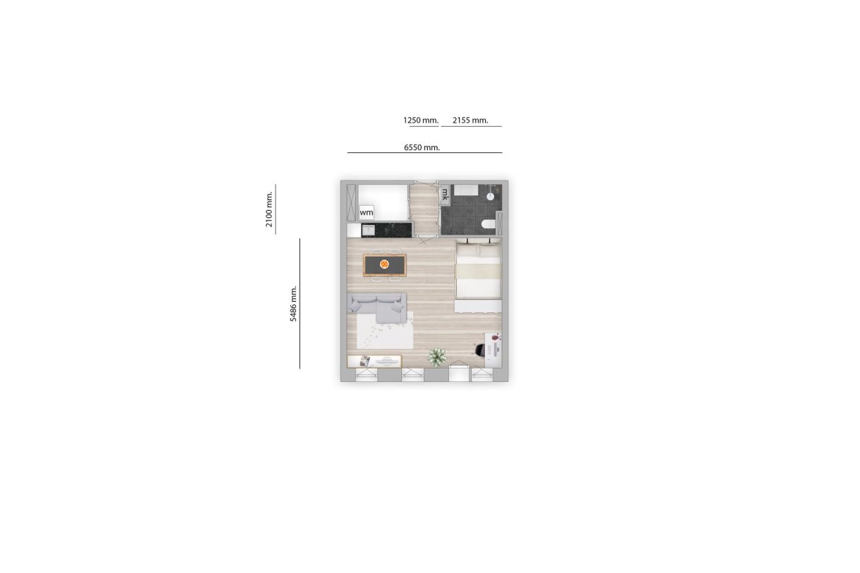 Te Koop: Foto Appartement aan de kCsp 3.3 in Tilburg