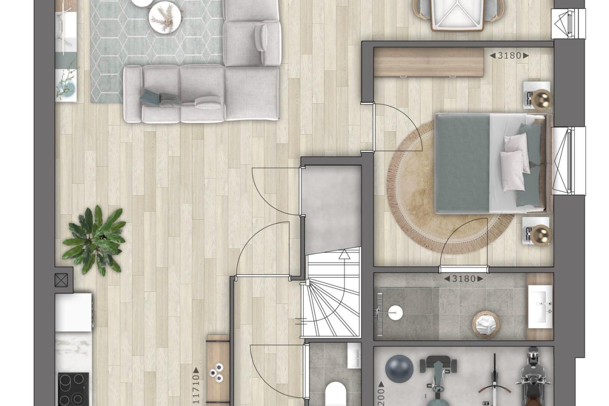 Te Koop: Foto Woonhuis aan de Tjalk - Tweekapper 15 in Leimuiden