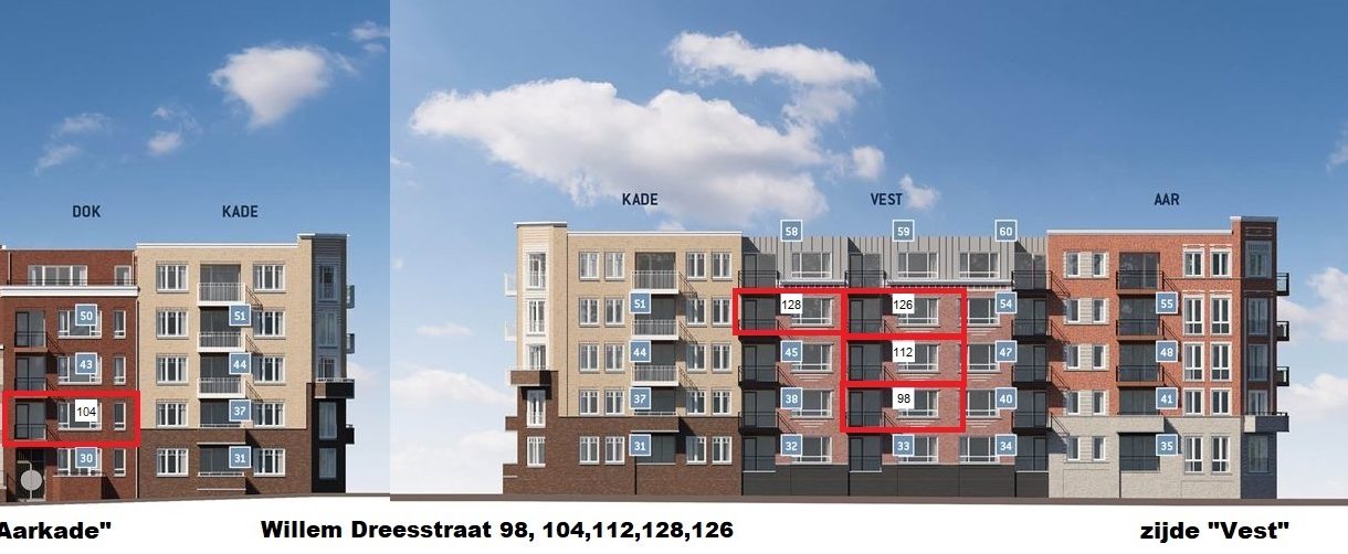 Te Huur: Foto Appartement aan de Willem dreesstraat 104 in Alphen aan den Rijn