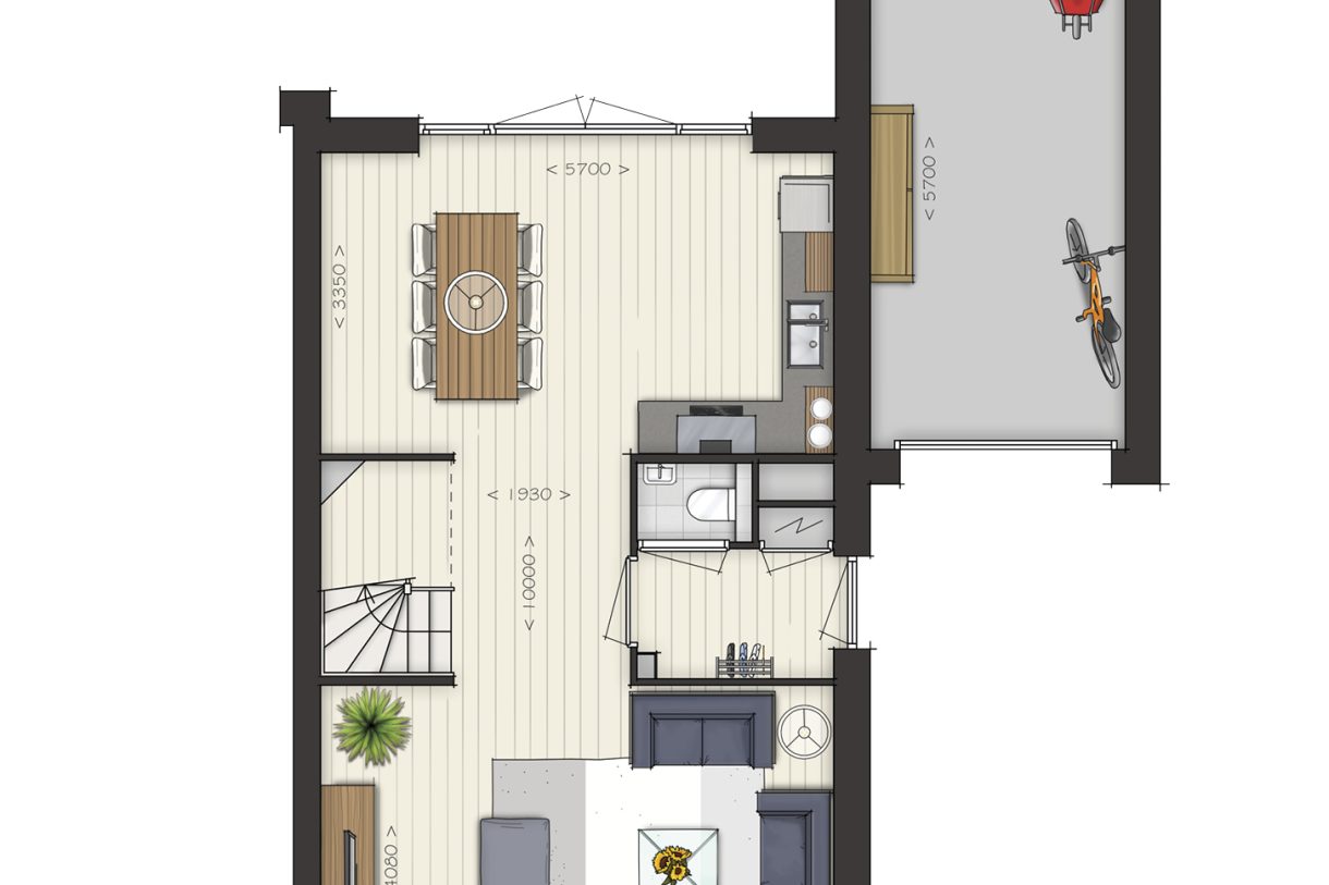 Te Koop: Foto Woonhuis aan de Huurlingsedam fase 3B 1 type D 18 in Wijchen