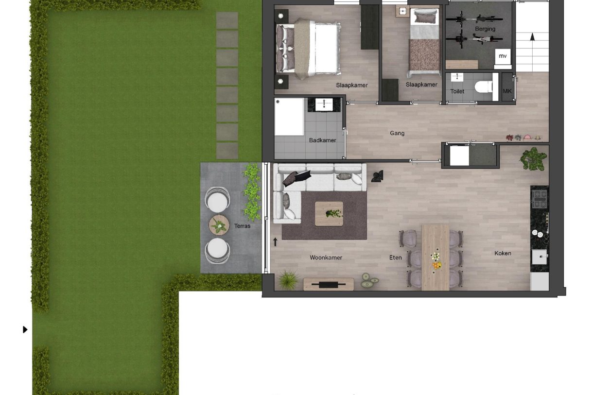 Te Koop: Foto Appartement aan de Pastorie 1 in Nieuwkoop