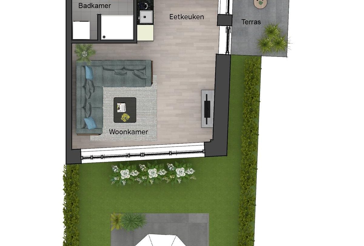 Te Koop: Foto Appartement aan de Abdij 5 in Nieuwkoop