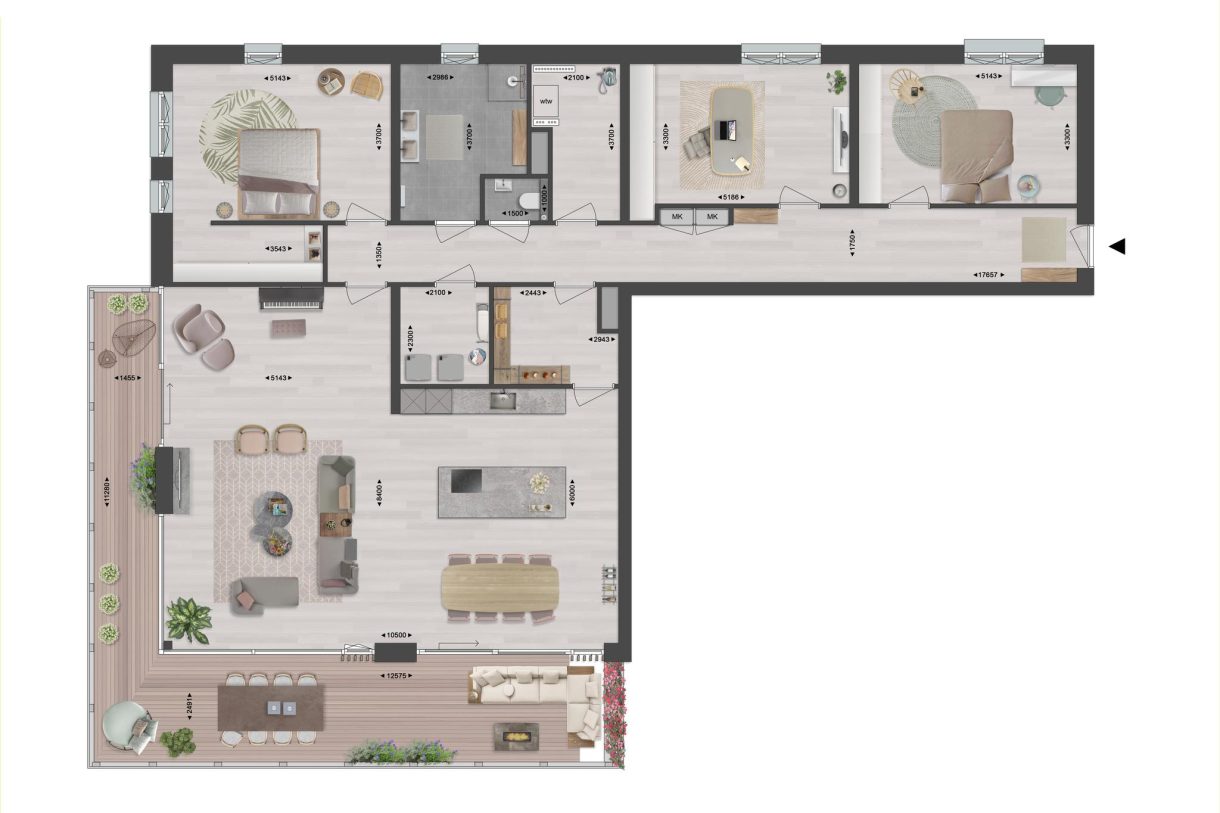 Te Koop: Foto Appartement aan de Kops Kwartier - Gebouw B - Salix N 1 in Nijmegen