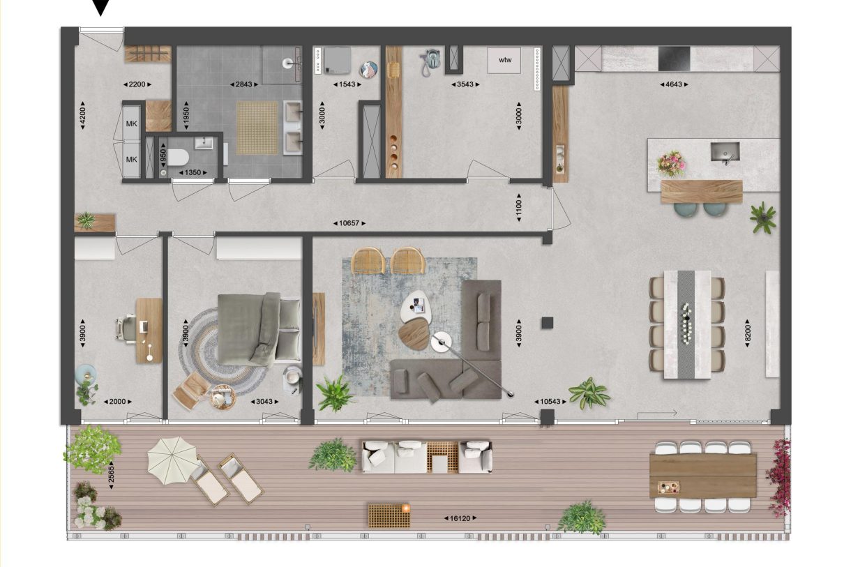 Te Koop: Foto Appartement aan de Kops Kwartier - Gebouw B - Calluna I 3 in Nijmegen