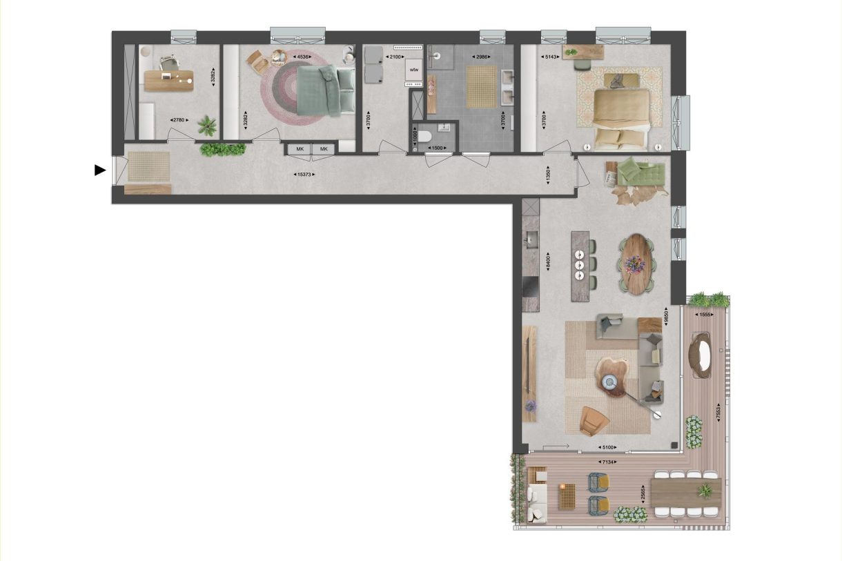 Te Koop: Foto Appartement aan de Kops Kwartier - Gebouw B - Quercus L 4 in Nijmegen