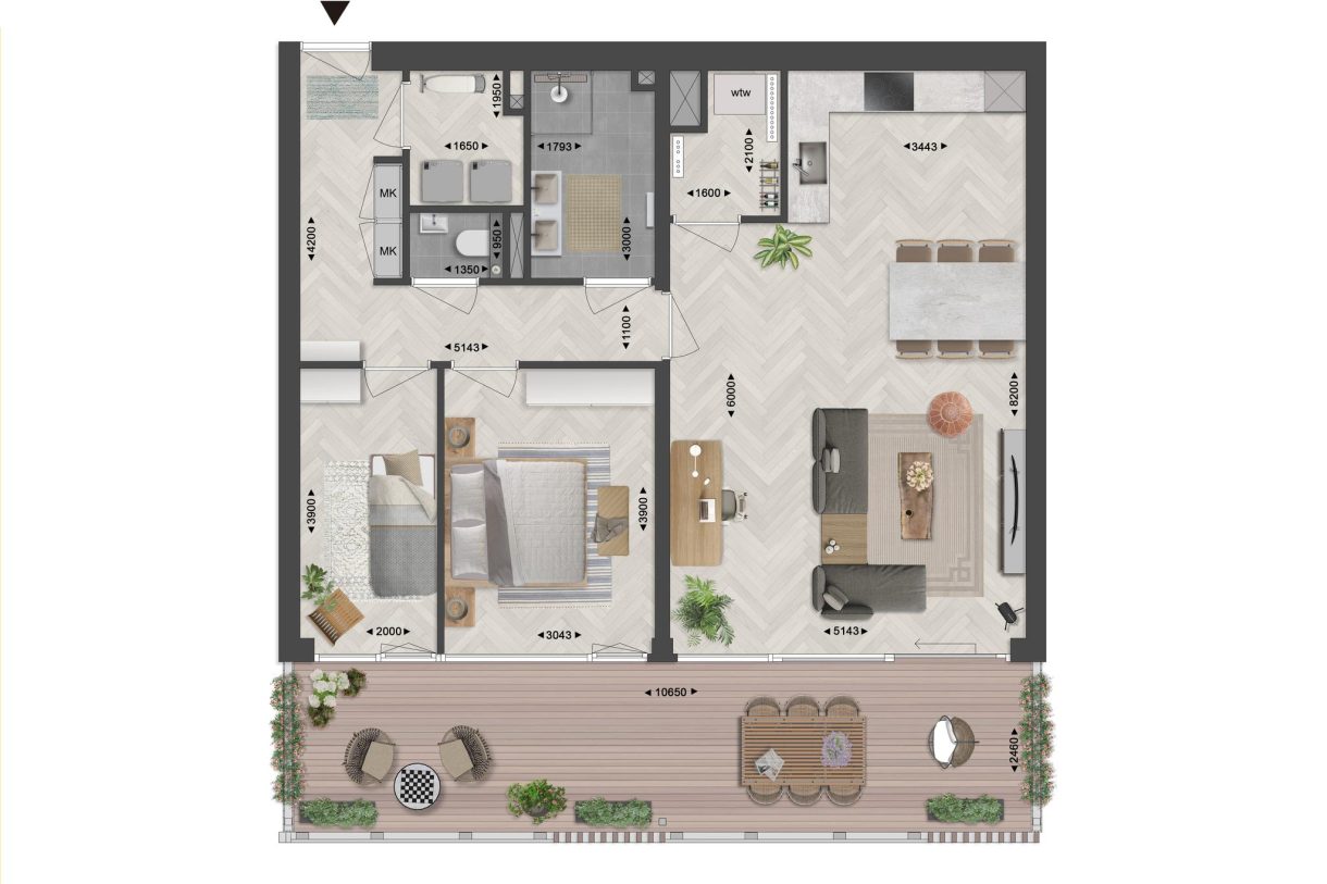 Te Koop: Foto Appartement aan de Kops Kwartier - Gebouw B - Rubia E 15 in Nijmegen