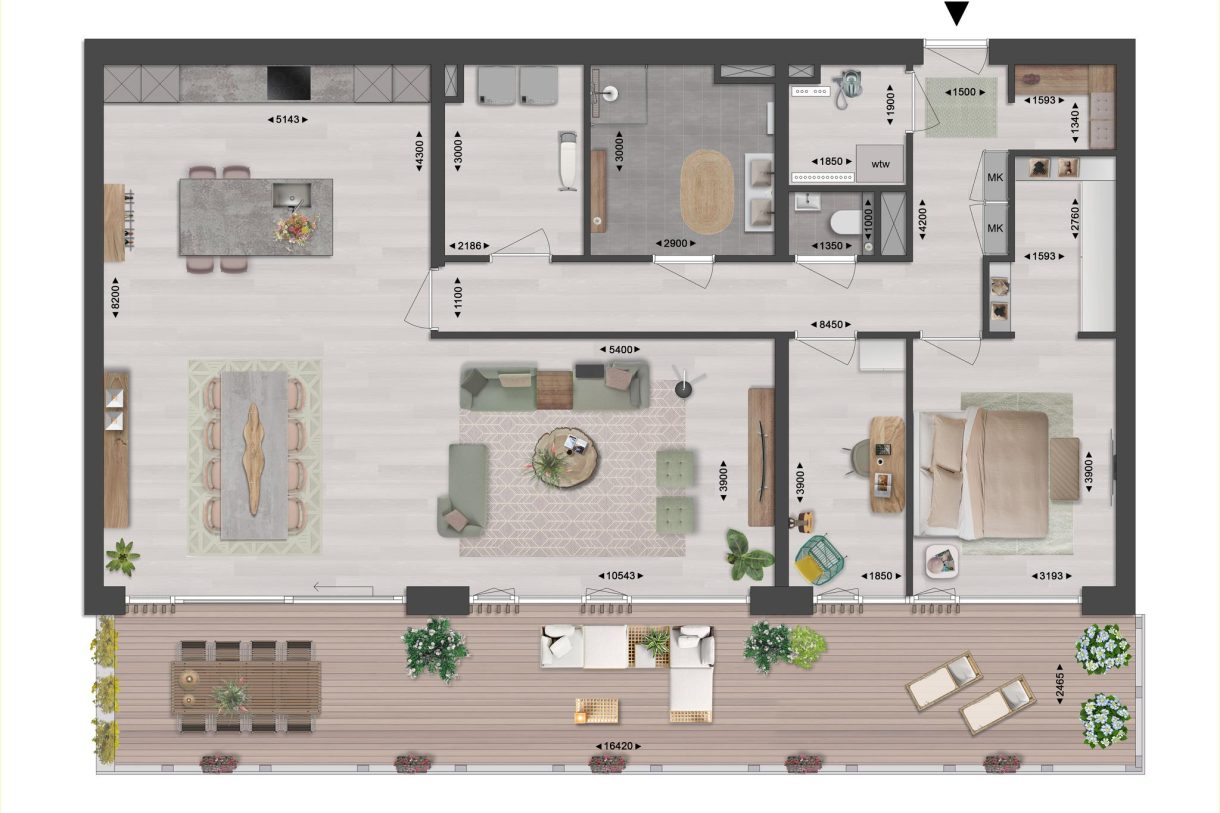 Te Koop: Foto Appartement aan de Kops Kwartier - Gebouw B - Salix N 17 in Nijmegen