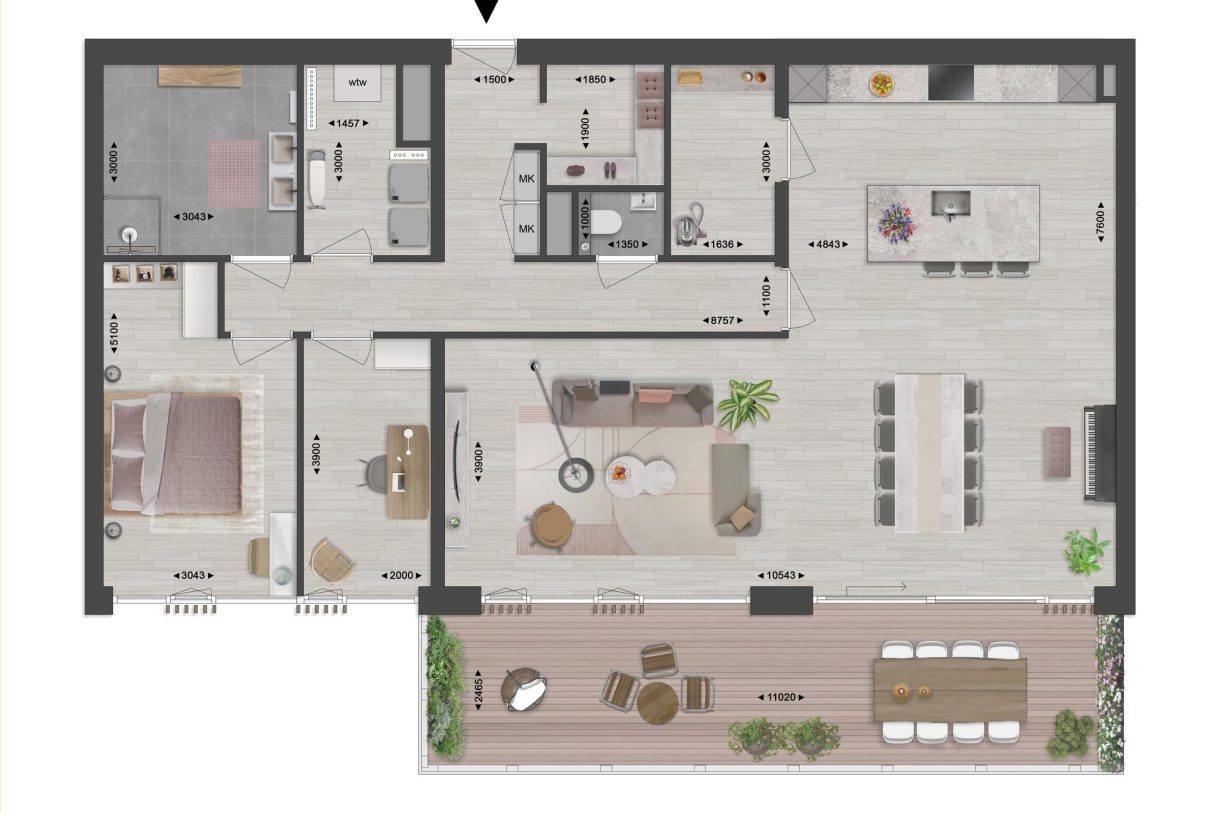 Te Koop: Foto Appartement aan de Kops Kwartier - Gebouw B - Calluna G 19 in Nijmegen