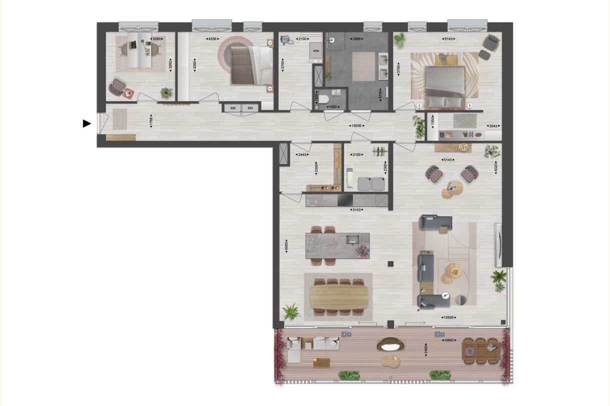 Te Koop: Foto Appartement aan de Kops Kwartier - Gebouw B - Salix M 20 in Nijmegen