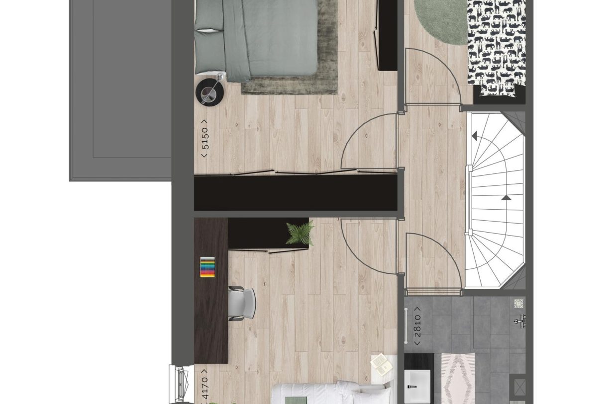 Te Koop: Foto Woonhuis aan de Drie-onder-een-kapwoningen 29 in Benthuizen