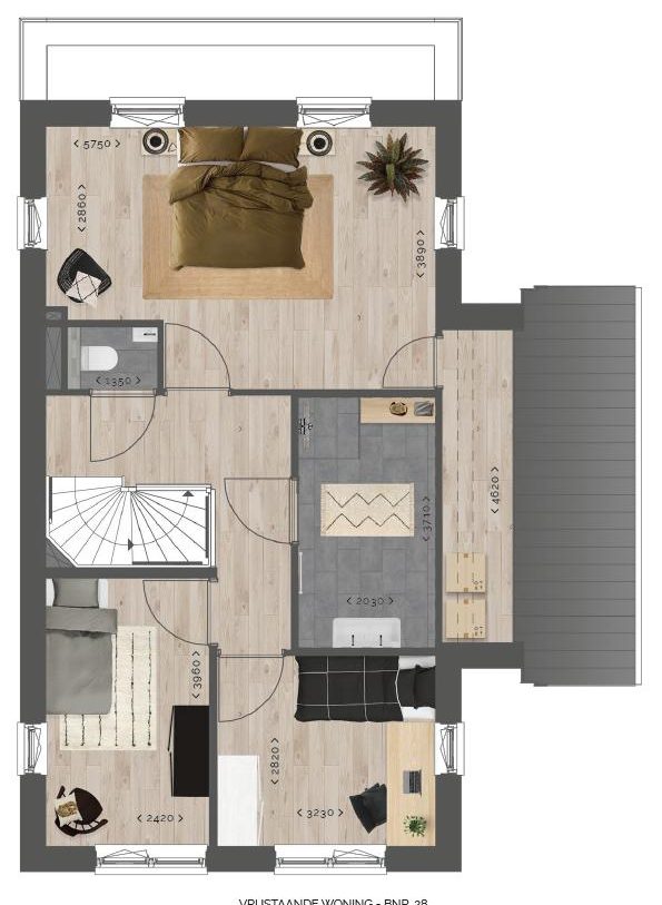 Te Koop: Foto Woonhuis aan de Vrijstaande woning 28 in Benthuizen