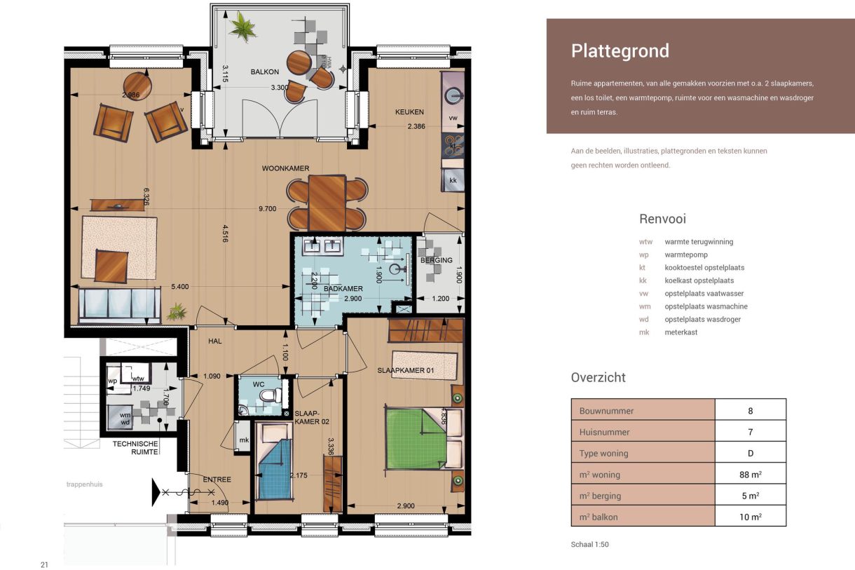 Te Koop: Foto Appartement aan de Appartement 1e Verdieping type D of D-sp 8 in Zeeland