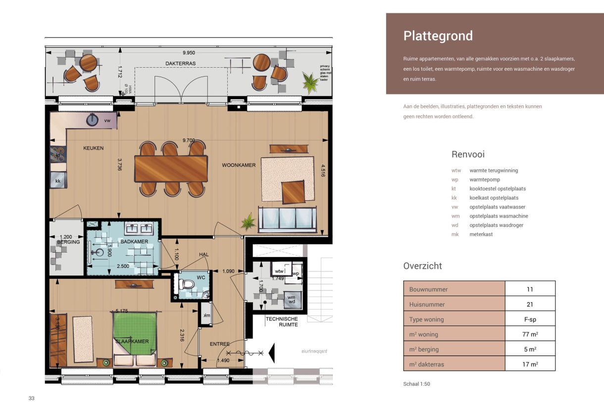 Te Koop: Foto Appartement aan de Appartement 2e Verdieping type F of F-sp 11 in Zeeland