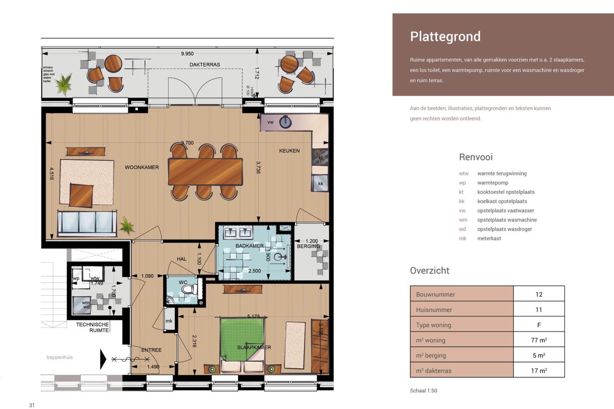 Te Koop: Foto Appartement aan de Appartement 2e Verdieping type F of F-sp 12 in Zeeland