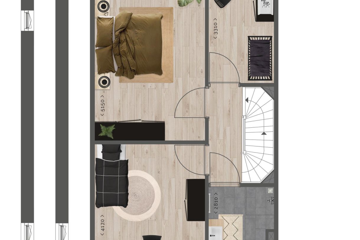 Te Koop: Foto Woonhuis aan de Rijwoningen 6.0m 2 in Benthuizen