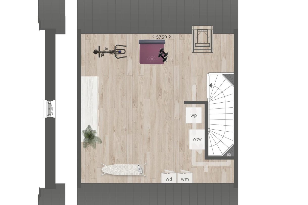 Te Koop: Foto Woonhuis aan de Rijwoningen 6.0m 3 in Benthuizen