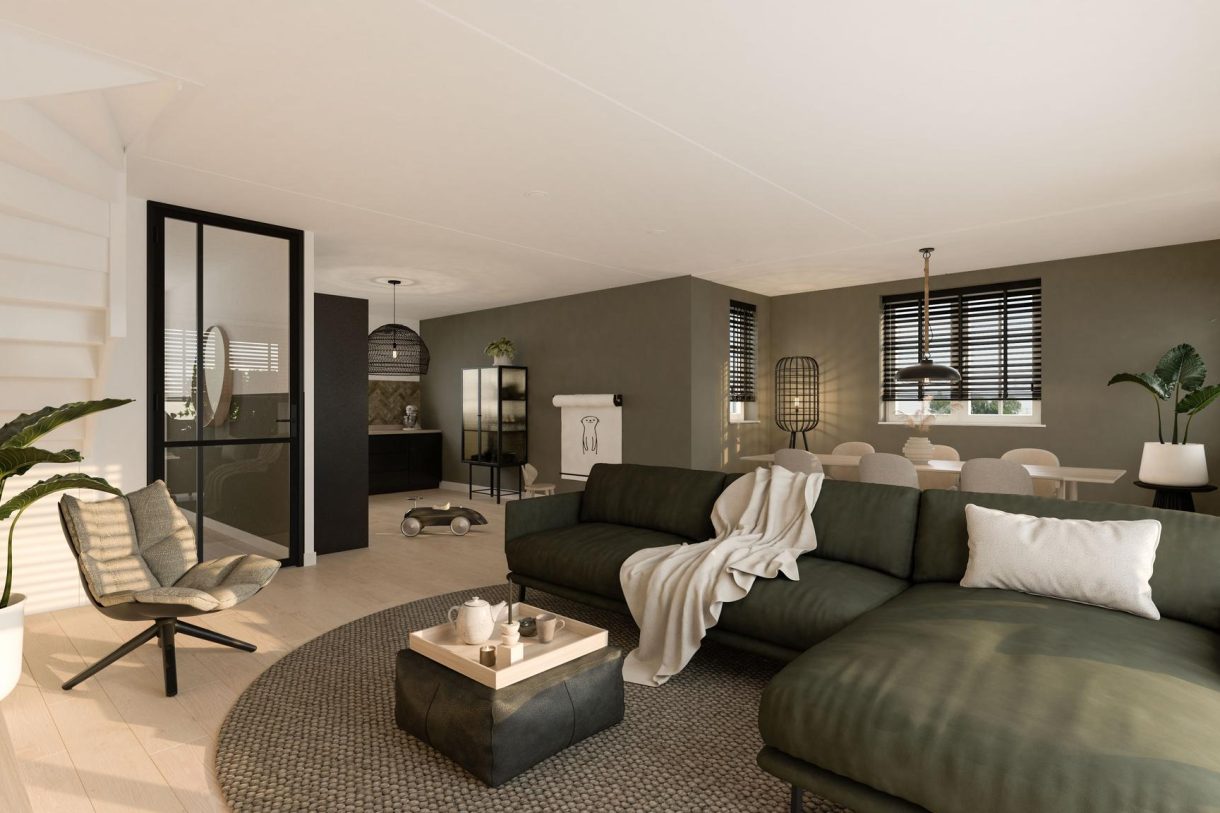 Te Koop: Foto Woonhuis aan de Drie-onder-een-kapwoningen 30 in Benthuizen