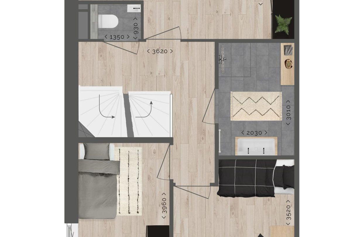 Te Koop: Foto Woonhuis aan de Twee-onder-een-kapwoningen 27 in Benthuizen