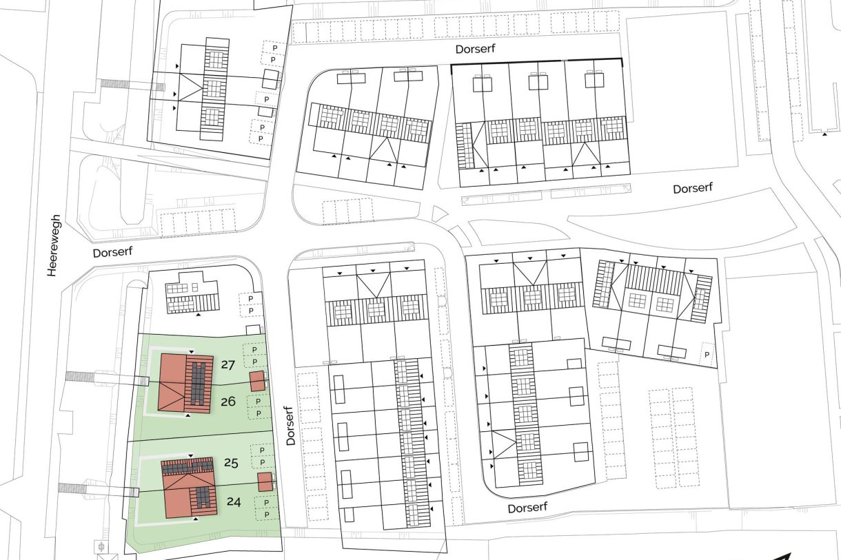 Te Koop: Foto Woonhuis aan de Twee-onder-een-kapwoningen 27 in Benthuizen
