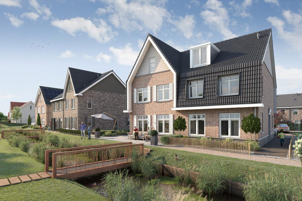 Te Koop: Foto Woonhuis aan de Twee-onder-een-kapwoningen 24 in Benthuizen