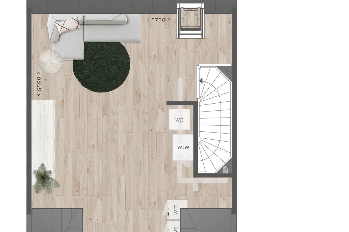 Te Koop: Foto Woonhuis aan de Rijwoningen 6.0m 60 in Benthuizen