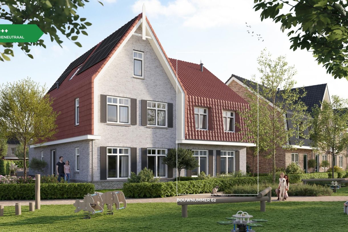 Te Koop: Foto Woonhuis aan de Twee-onder-een-kapwoningen 62 in Benthuizen