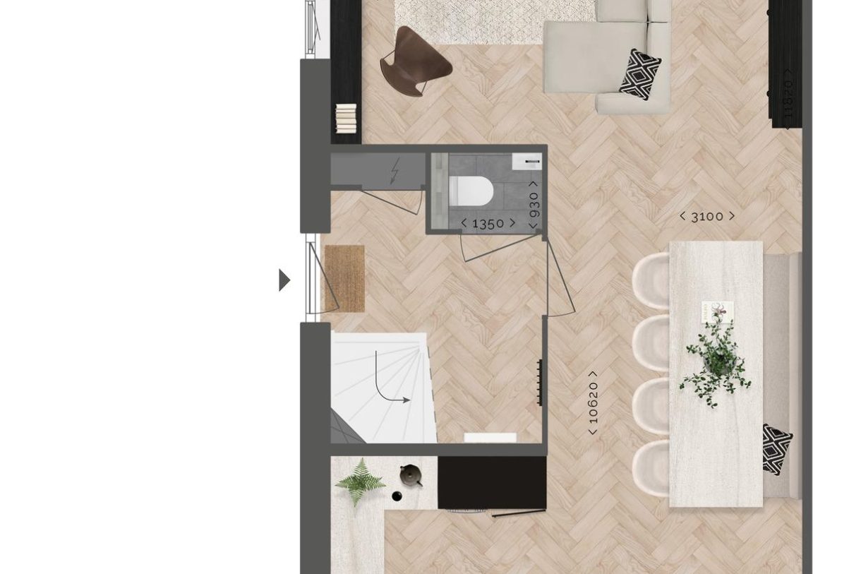 Te Koop: Foto Woonhuis aan de Twee-onder-een-kapwoningen 90 in Benthuizen