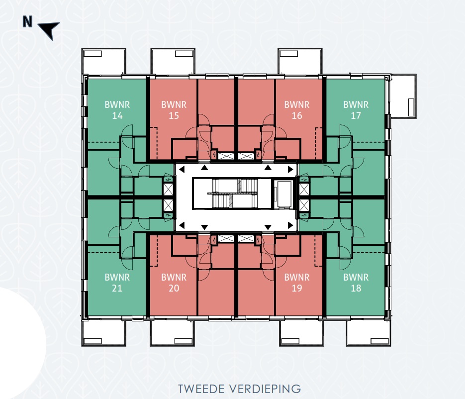 Te Koop: Foto Appartement aan de 2-kamer appartement  - type A 4 in Nieuwkoop