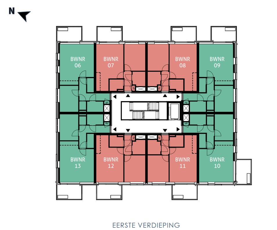 Te Koop: Foto Appartement aan de 2-kamer appartement type B 7 in Nieuwkoop