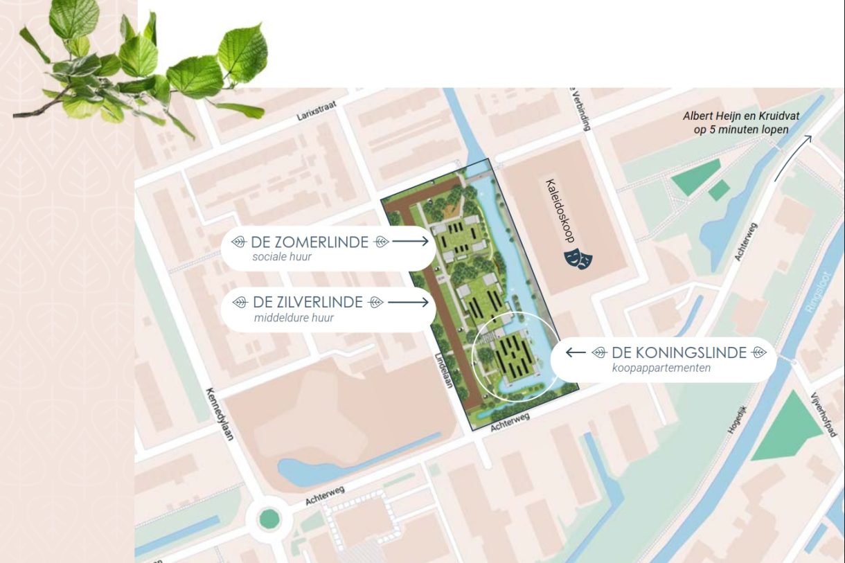 Te Koop: Foto Appartement aan de 4-kamer appartement type C 22 in Nieuwkoop